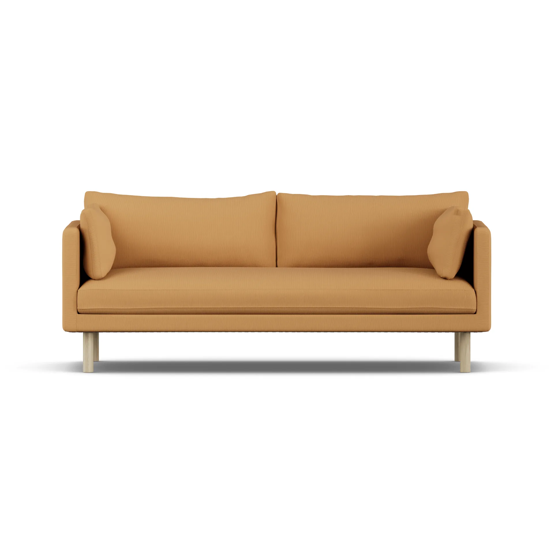 Linnevik sofa, Jump Honey 1959-dąb olejowany na biało, 3-osobowa, bez falbany 1898
