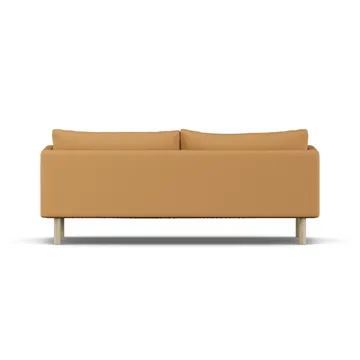 Linnevik sofa - Jump Honey 1959-dąb olejowany na biało, 3-osobowa, bez falbany - 1898