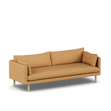 Linnevik sofa - Jump Honey 1959-dąb olejowany na biało, 4-osobowa - 1898