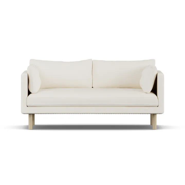 Linnevik sofa - Jump Off White 1954-dąb olejowany na biało, 2-osobowa - 1898