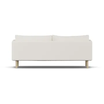 Linnevik sofa - Jump Off White 1954-dąb olejowany na biało, 3-osobowa, bez falbany - 1898