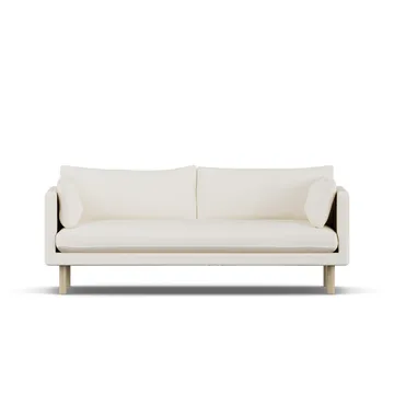 Linnevik sofa - Jump Off White 1954-dąb olejowany na biało, 3-osobowa - 1898