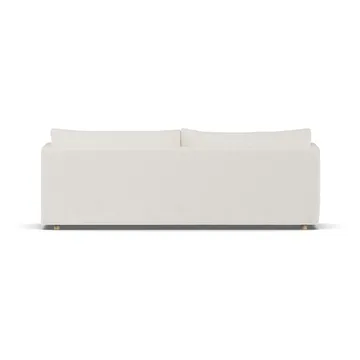 Linnevik sofa - Jump off white 1954-dąb olejowany na biało, 4-osobowa, z falbaną - 1898