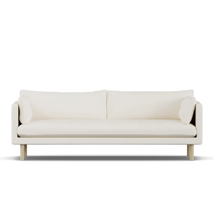 Linnevik sofa - Jump Off White 1954-dąb olejowany na biało, 4-osobowa - 1898