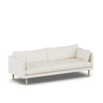 Linnevik sofa - Jump Off White 1954-dąb olejowany na biało, 4-osobowa - 1898