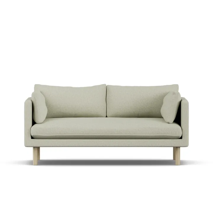 Linnevik sofa - Luiza Beige 3981-dąb olejowany na biało, 2-osobowa - 1898
