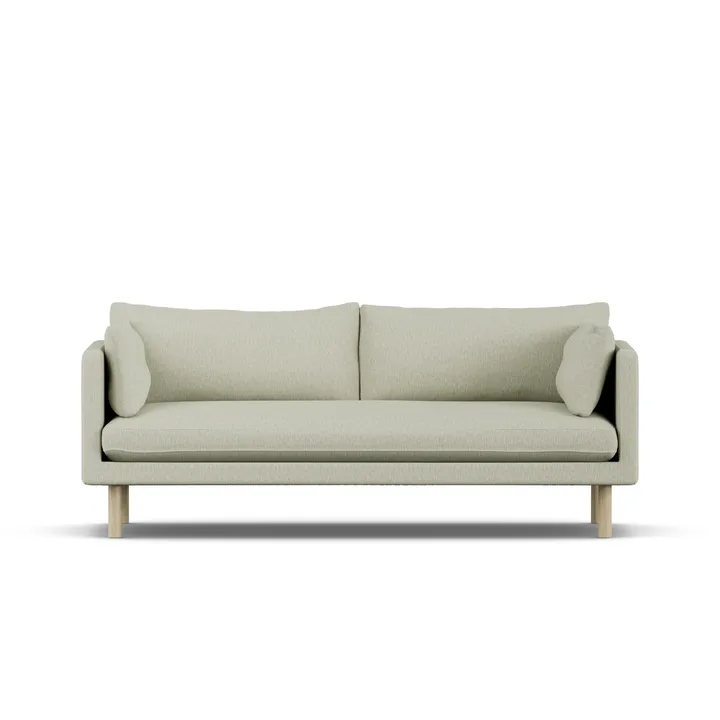 Linnevik sofa - Luiza Beige 3981-dąb olejowany na biało, 3-osobowa - 1898
