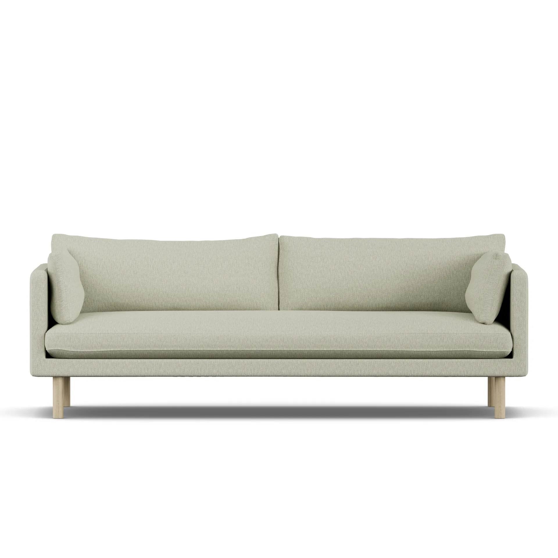 Linnevik sofa, Luiza Beige 3981-dąb olejowany na biało, 4-osobowa 1898