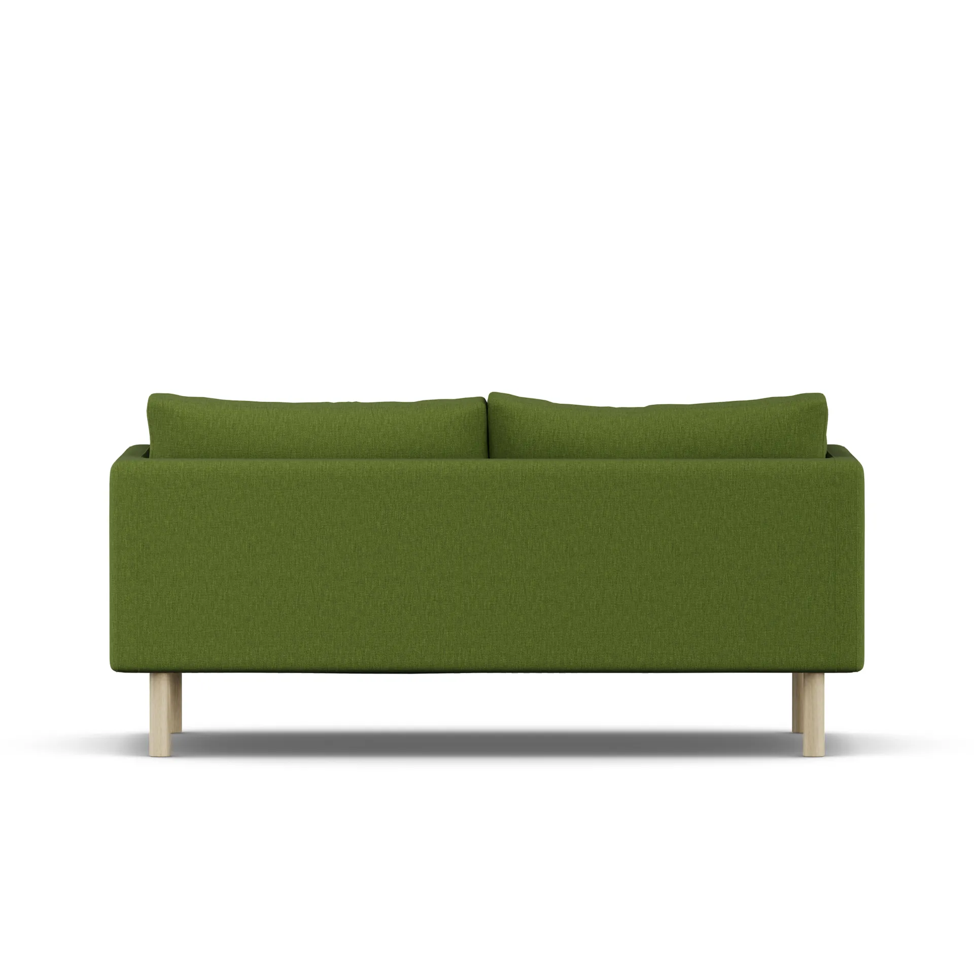 Linnevik sofa, Luiza Green 3975-dąb olejowany na biało, 2-osobowa 1898
