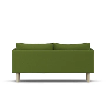 Linnevik sofa - Luiza Green 3975-dąb olejowany na biało, 2-osobowa - 1898
