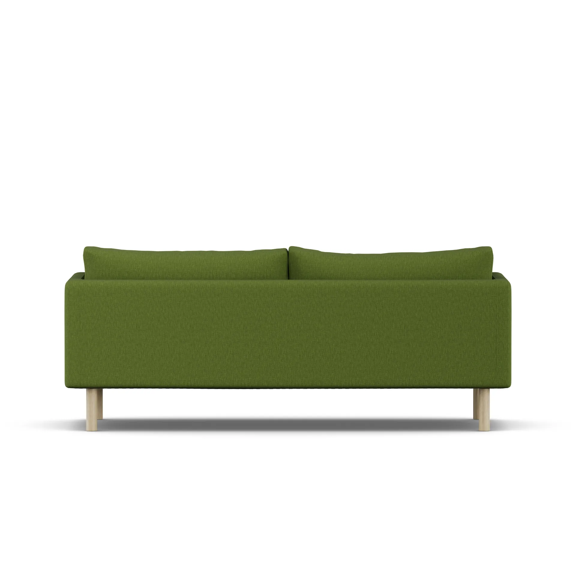 Linnevik sofa, Luiza Green 3975-dąb olejowany na biało, 3-osobowa 1898