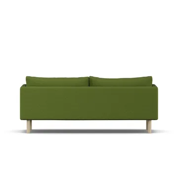 Linnevik sofa - Luiza Green 3975-dąb olejowany na biało, 3-osobowa - 1898