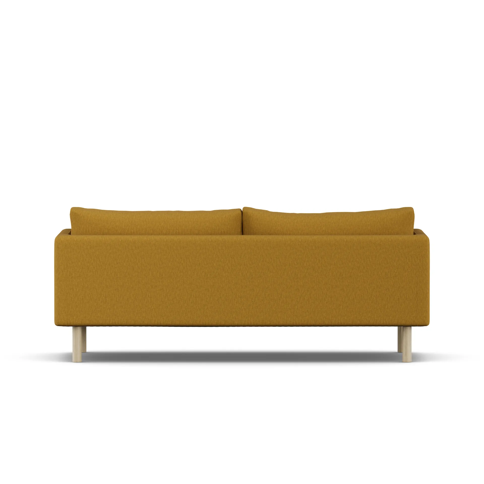 Linnevik sofa, Luiza Mustard 3972-dąb olejowany na biało, 3-osobowa 1898