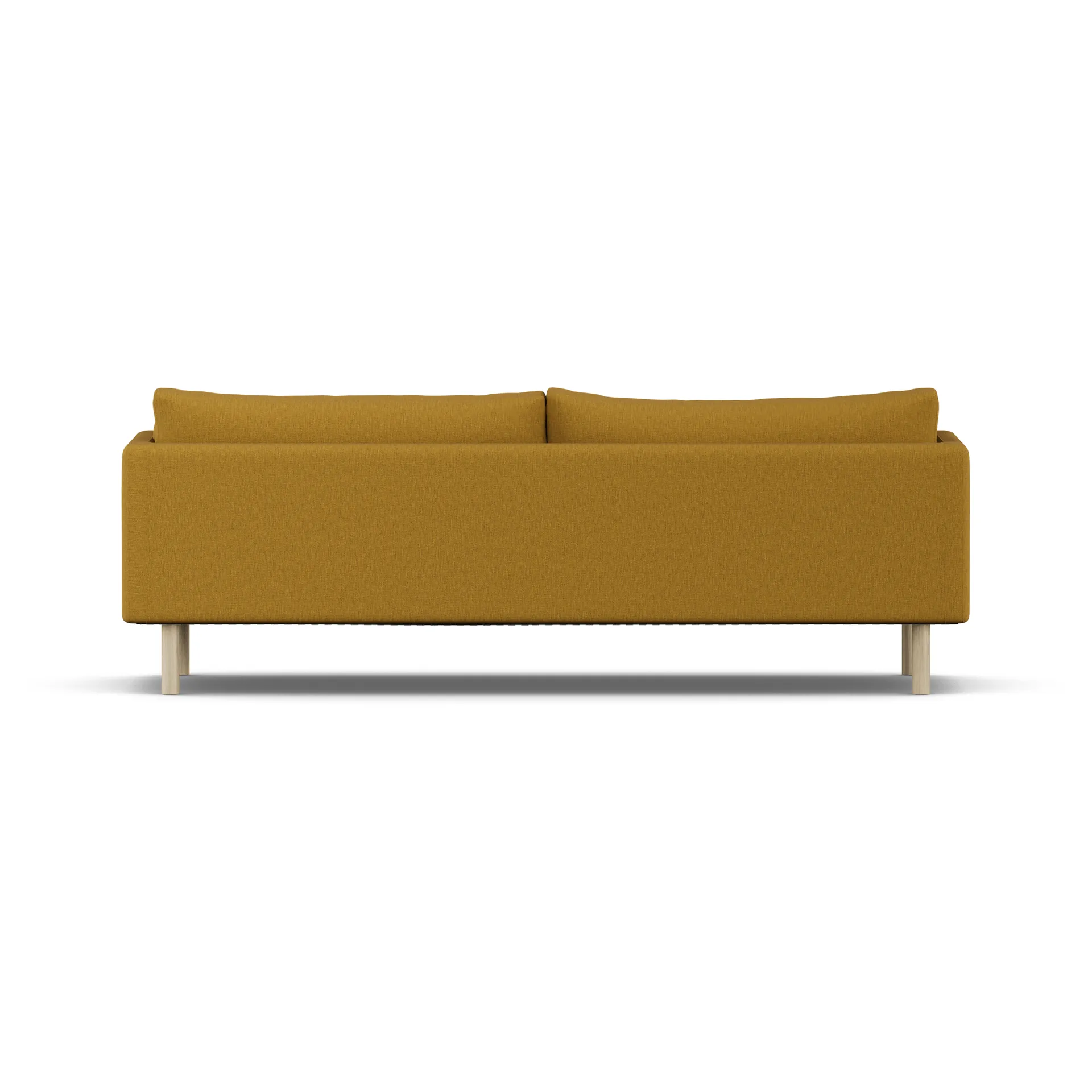 Linnevik sofa, Luiza Mustard 3972-dąb olejowany na biało, 4-osobowa 1898