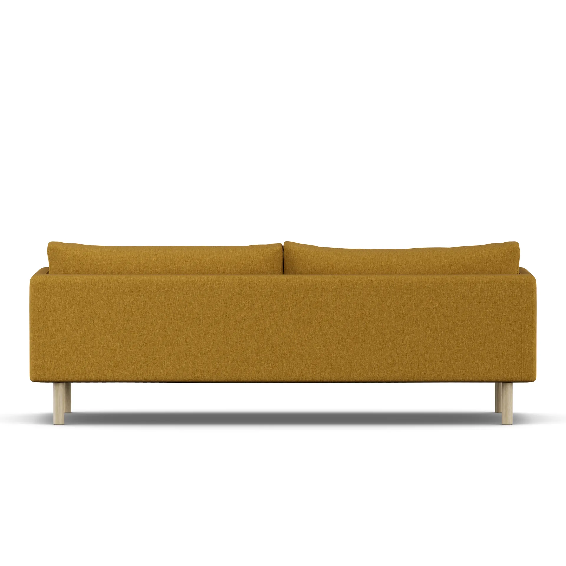 Linnevik sofa, Luiza Mustard 3972-dąb olejowany na biało, 4-osobowa 1898
