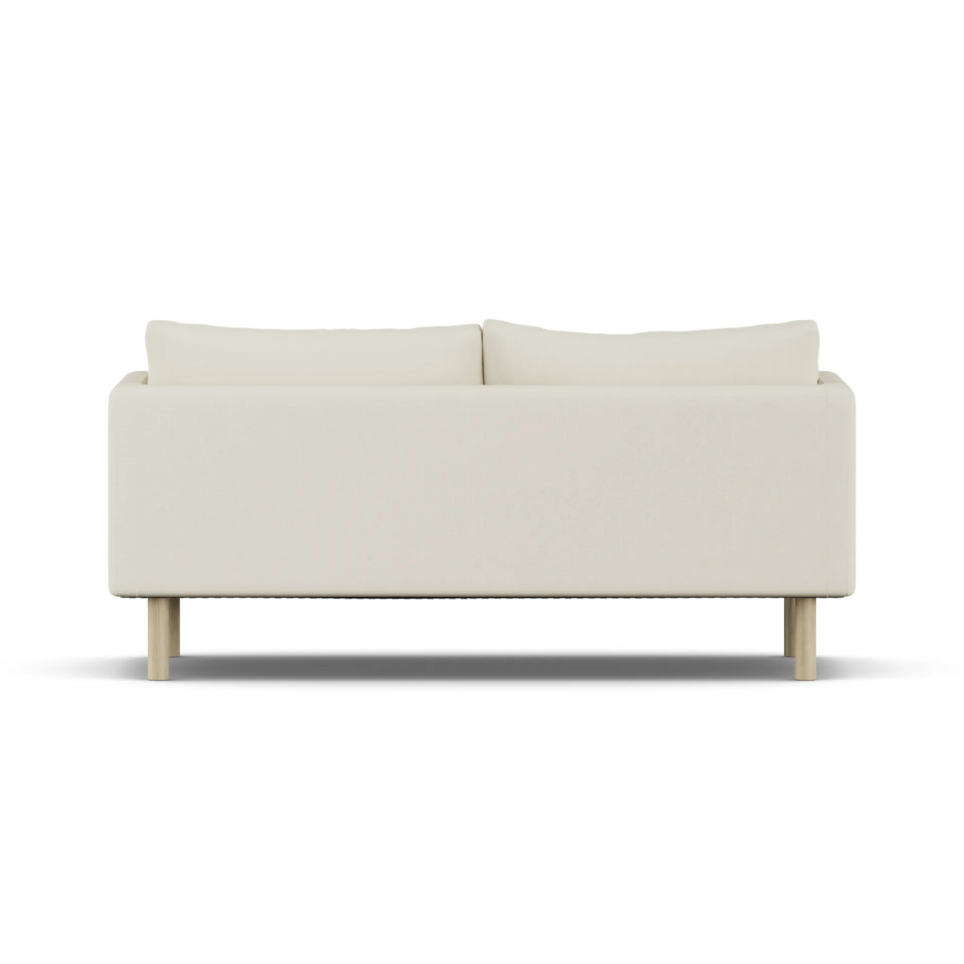 Linnevik sofa, Oslo Nature 1540-dąb olejowany na biało, 2-osobowa, bez falbany 1898