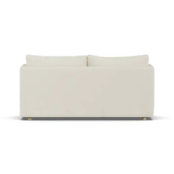 Linnevik sofa - Oslo Nature 1540-dąb olejowany na biało, 2-osobowa, z falbaną - 1898