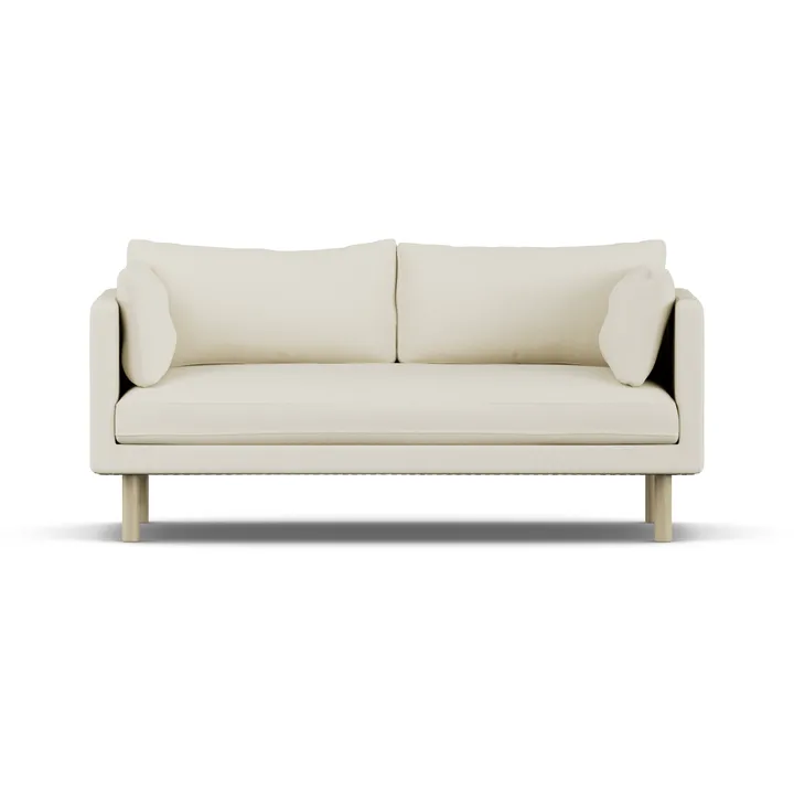 Linnevik sofa - Oslo Nature 1540-dąb olejowany na biało, 2-osobowa - 1898