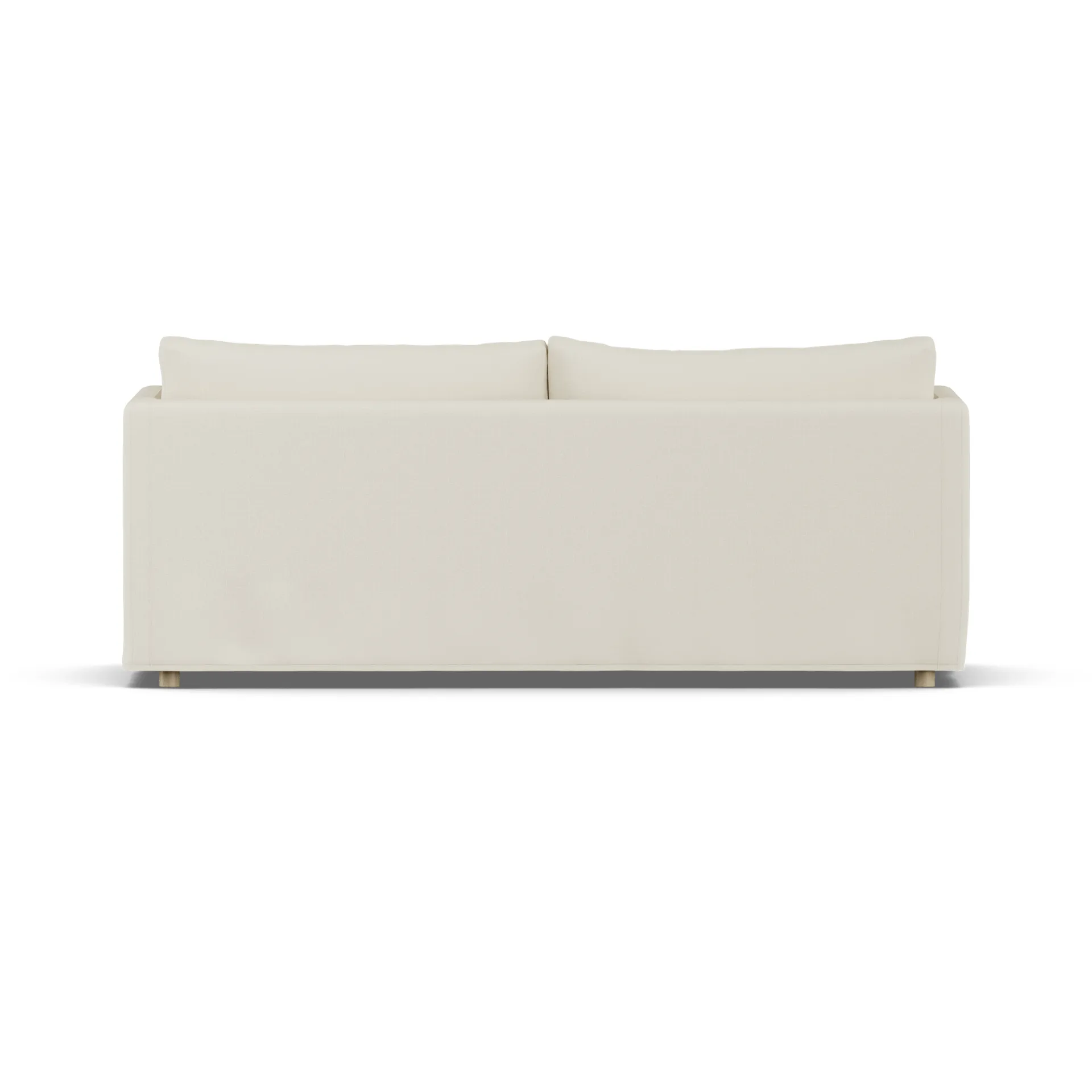 Linnevik sofa, Oslo Nature 1540-dąb olejowany na biało, 3-osobowa, z falbaną 1898