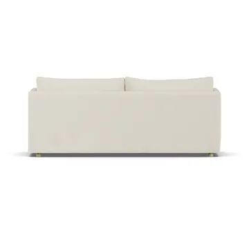 Linnevik sofa - Oslo Nature 1540-dąb olejowany na biało, 3-osobowa, z falbaną - 1898