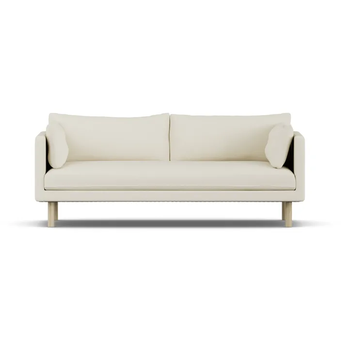 Linnevik sofa - Oslo Nature 1540-dąb olejowany na biało, 3-osobowa - 1898
