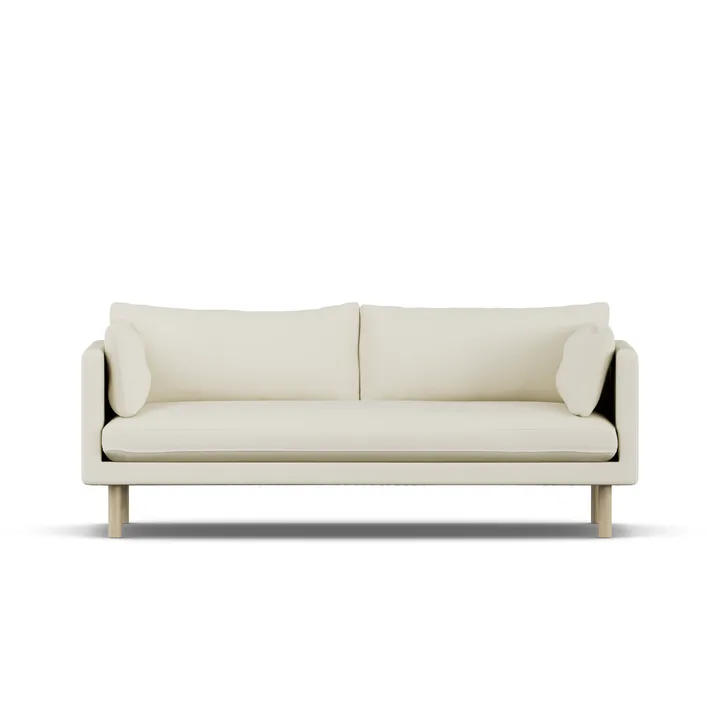 Linnevik sofa - Oslo Nature 1540-dąb olejowany na biało, 3-osobowa - 1898