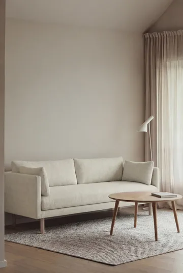 Linnevik sofa - Oslo Nature 1540-dąb olejowany na biało, 3-osobowa - 1898