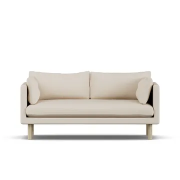 Linnevik sofa - Same Beige 6670-dąb olejowany na biało, 2-osobowa - 1898