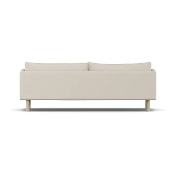 Linnevik sofa - Same Beige 6670-dąb olejowany na biało, 4-osobowa, bez falbany - 1898