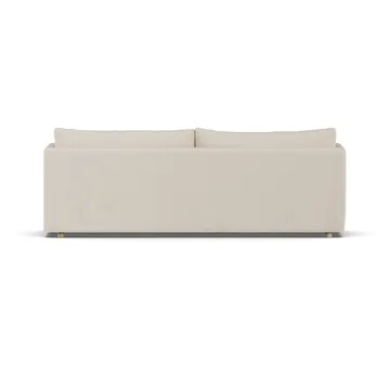 Linnevik sofa - Same Beige 6670-dąb olejowany na biało, 4-osobowa, z falbaną - 1898