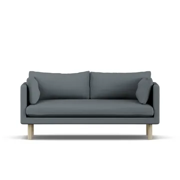 Linnevik sofa - Same Blue 6678-dąb olejowany na biało, 2-osobowa - 1898