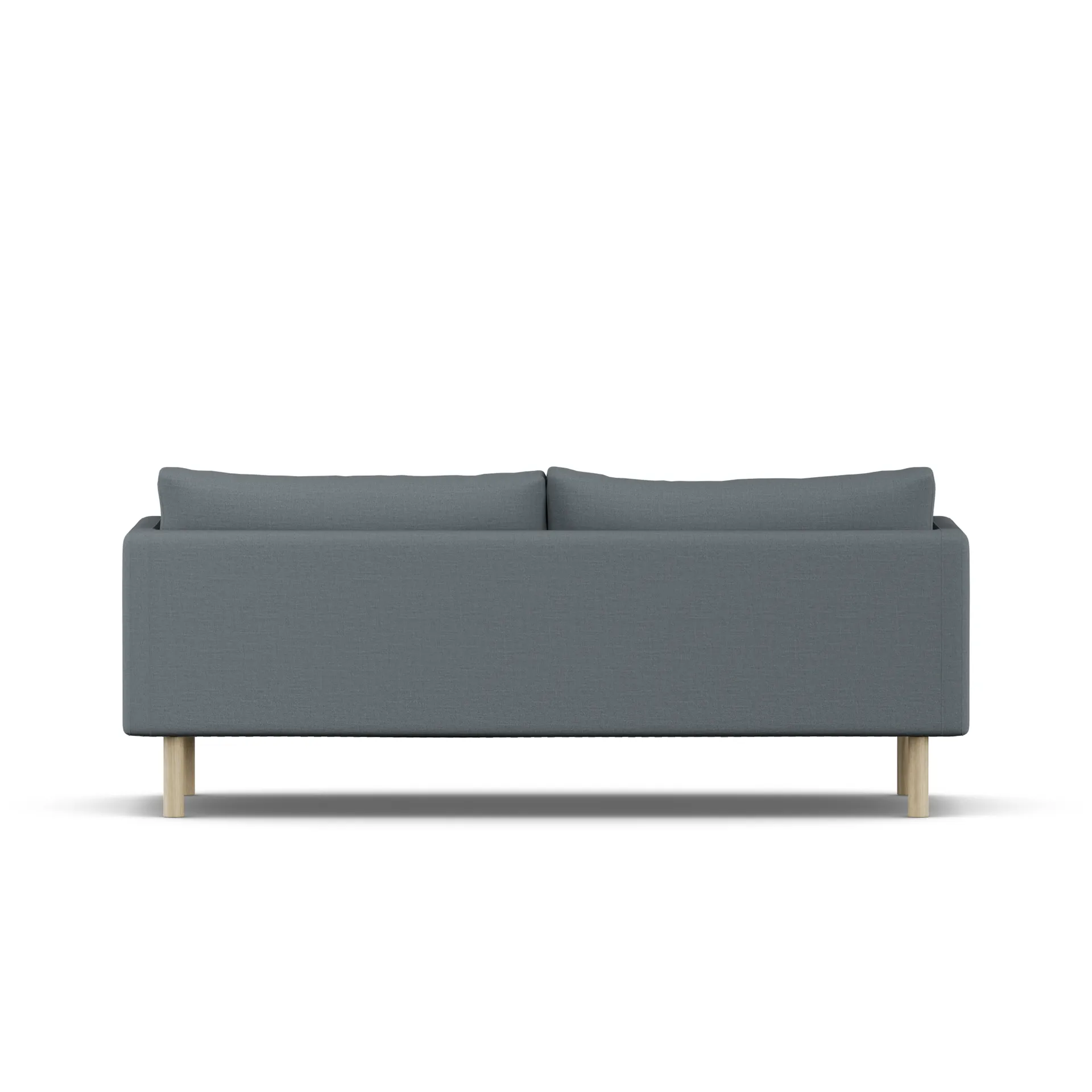 Linnevik sofa, Same Blue 6678-dąb olejowany na biało, 3-osobowa 1898