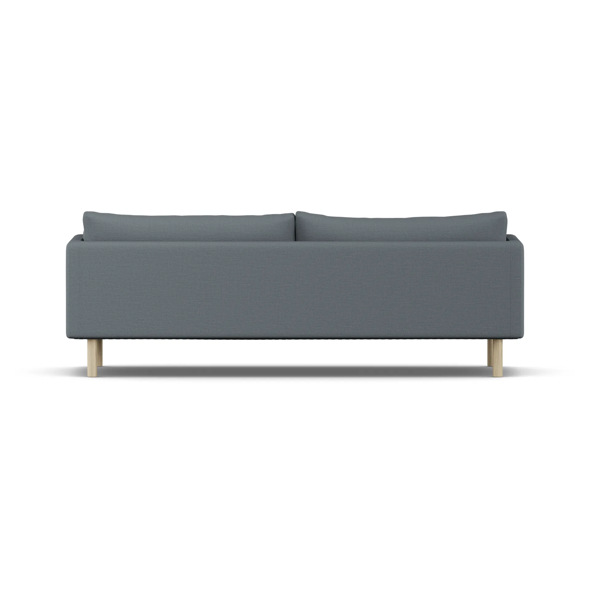 Linnevik sofa, Same Blue 6678-dąb olejowany na biało, 4-osobowa, bez falbany 1898