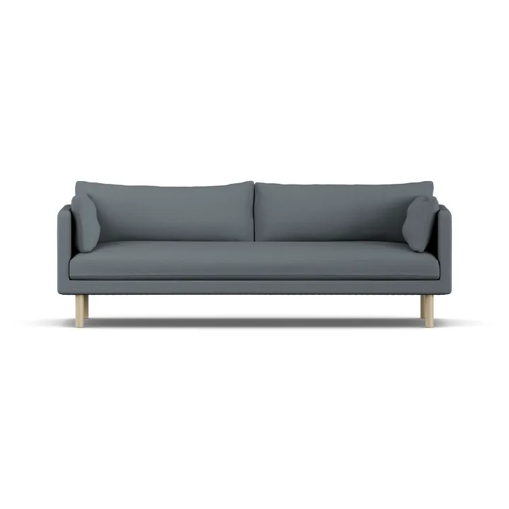 Linnevik sofa - Same Blue 6678-dąb olejowany na biało, 4-osobowa - 1898