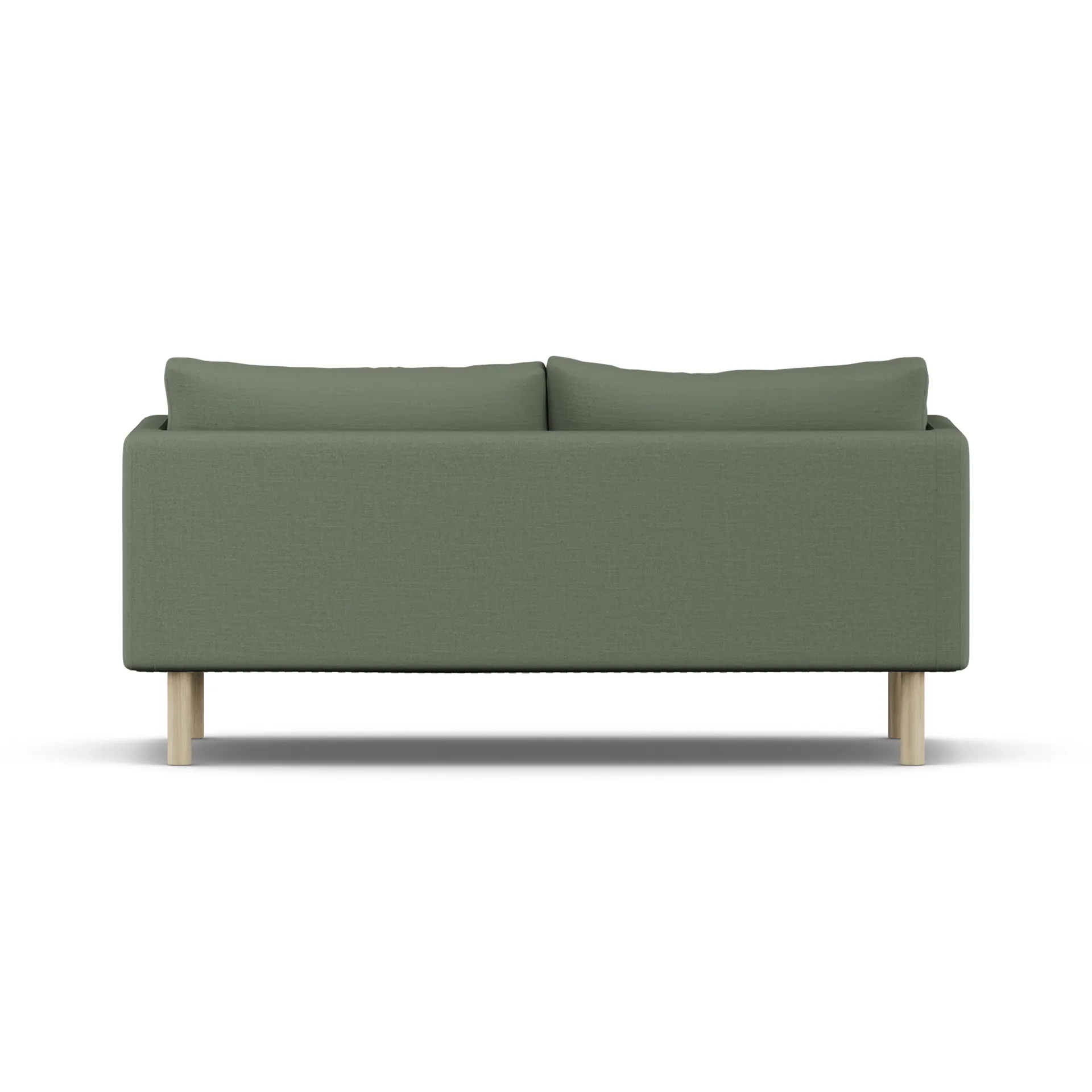 Linnevik sofa, Same Forest 6677-dąb olejowany na biało, 2-osobowa, bez falbany 1898