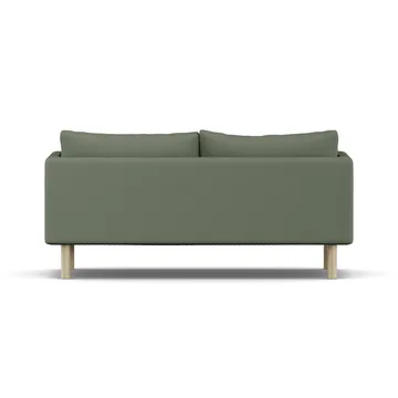 Linnevik sofa - Same Forest 6677-dąb olejowany na biało, 2-osobowa, bez falbany - 1898