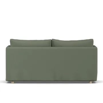 Linnevik sofa - Same Forest 6677-dąb olejowany na biało, 2-osobowa, z falbaną - 1898