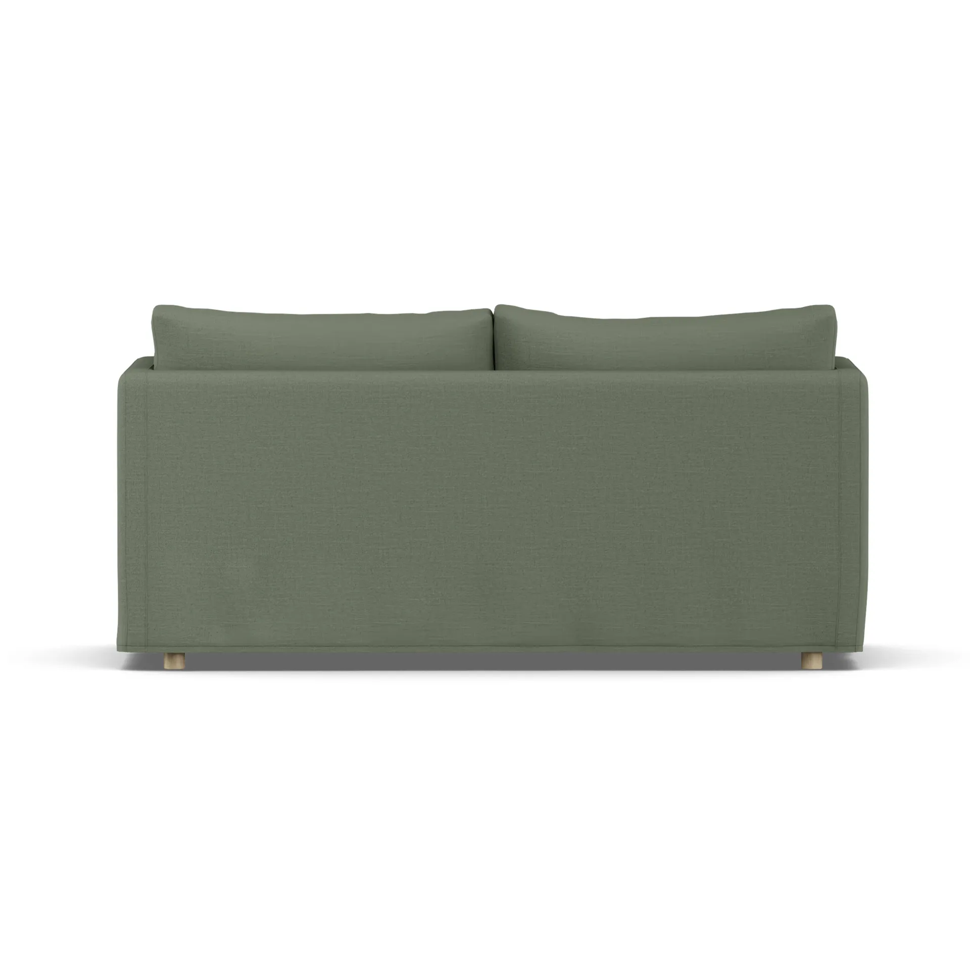 Linnevik sofa, Same Forest 6677-dąb olejowany na biało, 2-osobowa, z falbaną 1898