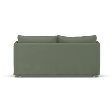 Linnevik sofa - Same Forest 6677-dąb olejowany na biało, 2-osobowa, z falbaną - 1898