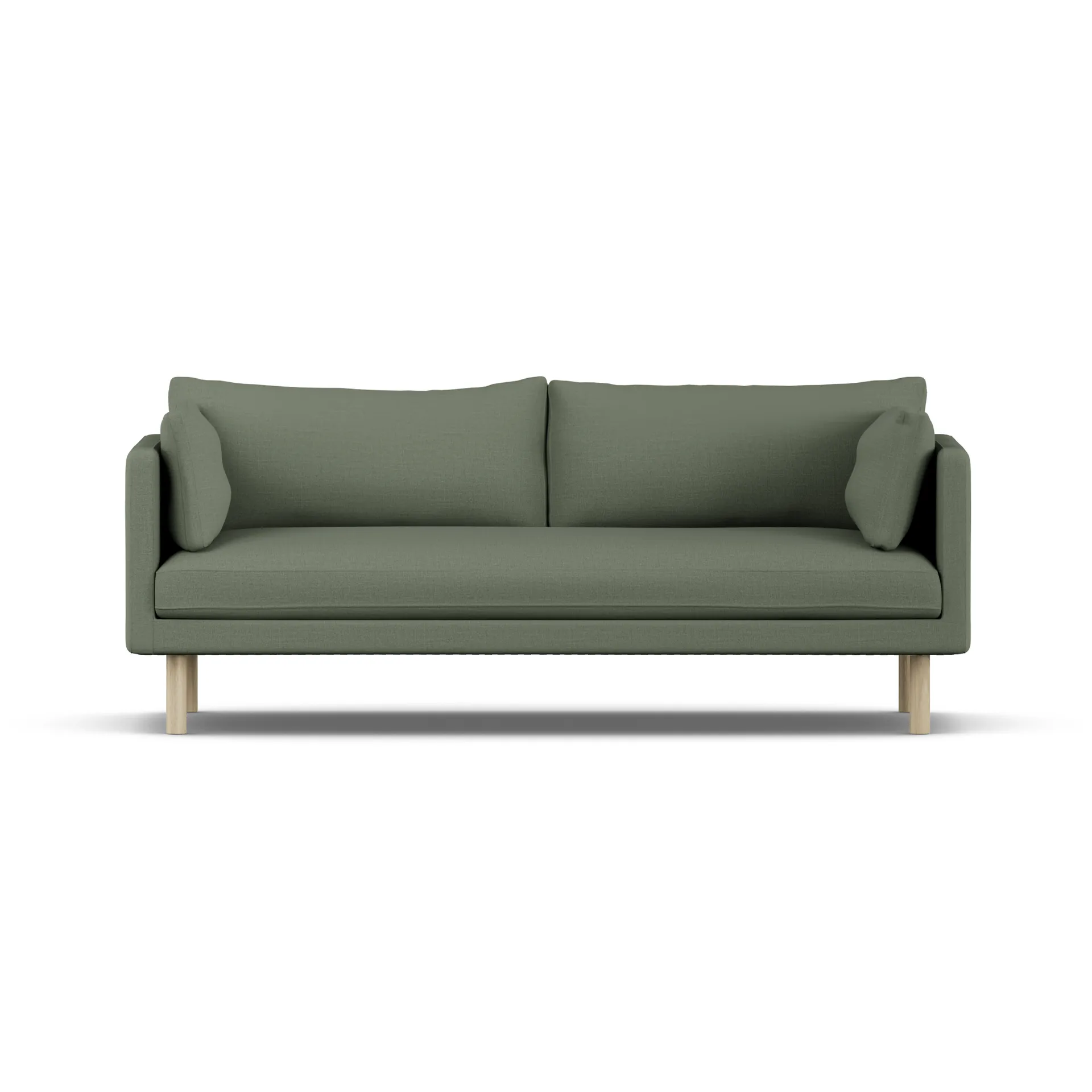 Linnevik sofa, Same Forest 6677-dąb olejowany na biało, 3-osobowa, bez falbany 1898