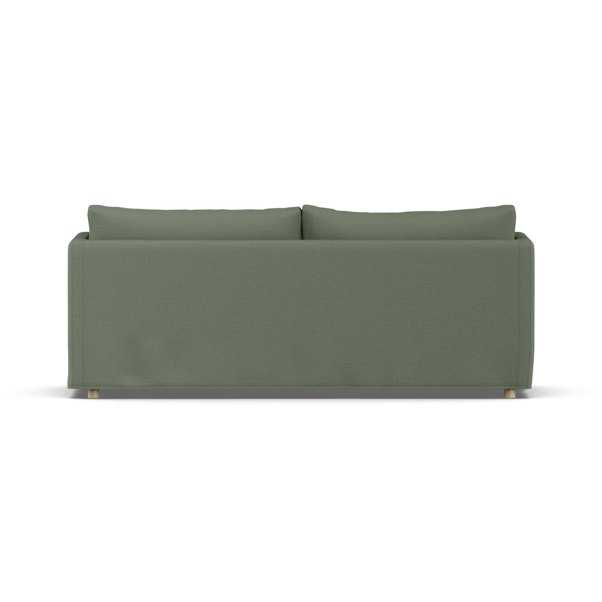Linnevik sofa, Same Forest 6677-dąb olejowany na biało, 3-osobowa, z falbaną 1898