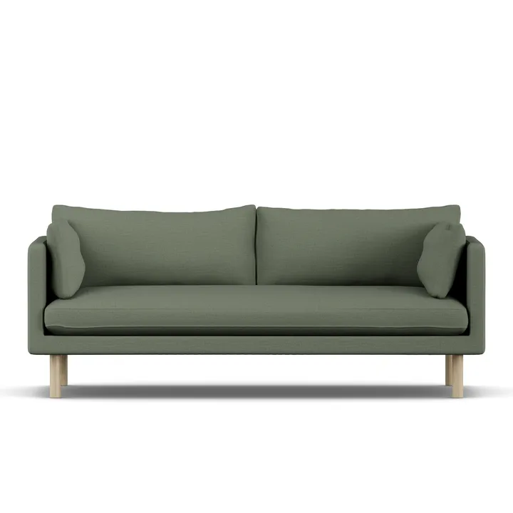 Linnevik sofa - Same Forest 6677-dąb olejowany na biało, 3-osobowa - 1898