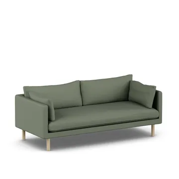 Linnevik sofa - Same Forest 6677-dąb olejowany na biało, 3-osobowa - 1898