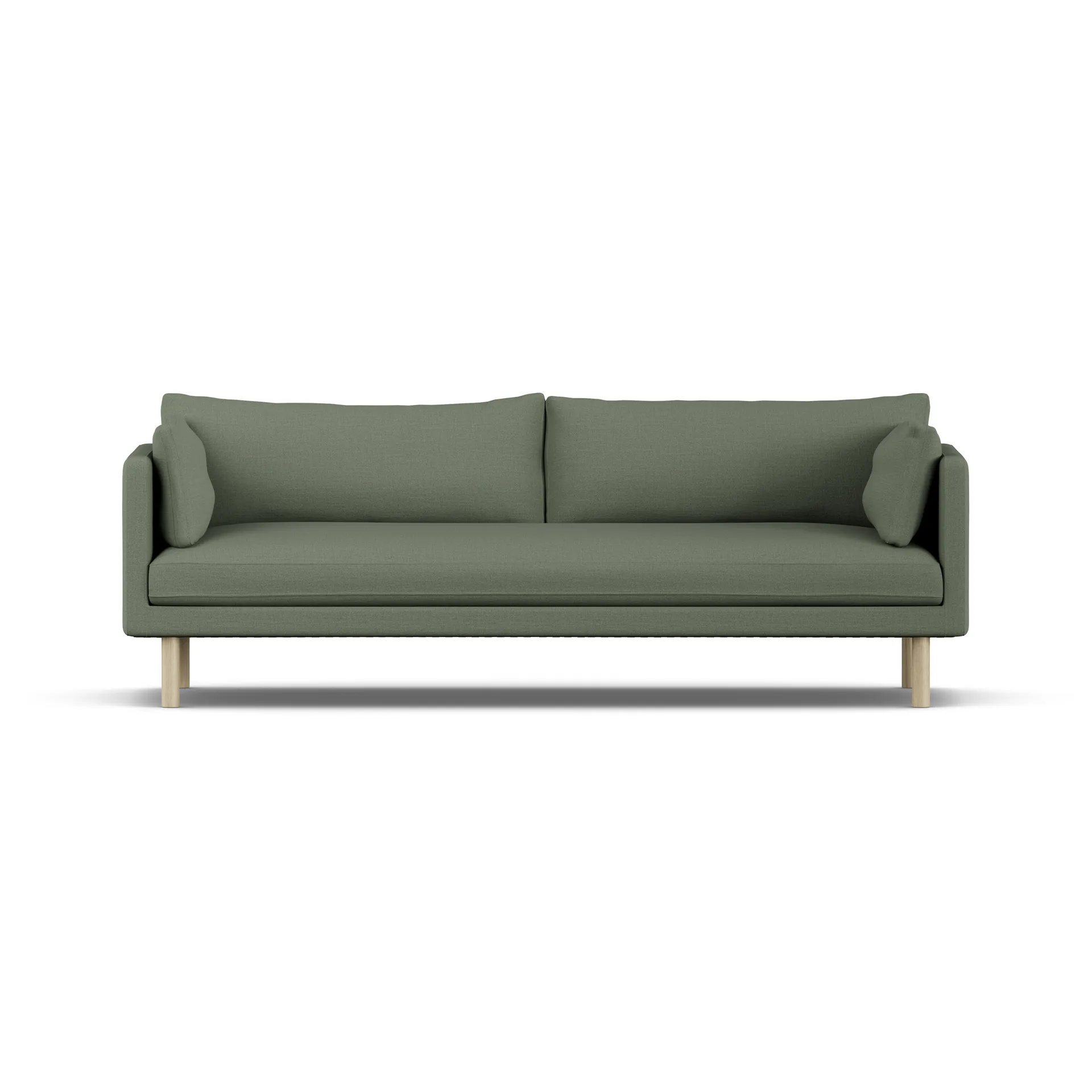 Linnevik sofa, Same Forest 6677-dąb olejowany na biało, 4-osobowa, bez falbany 1898