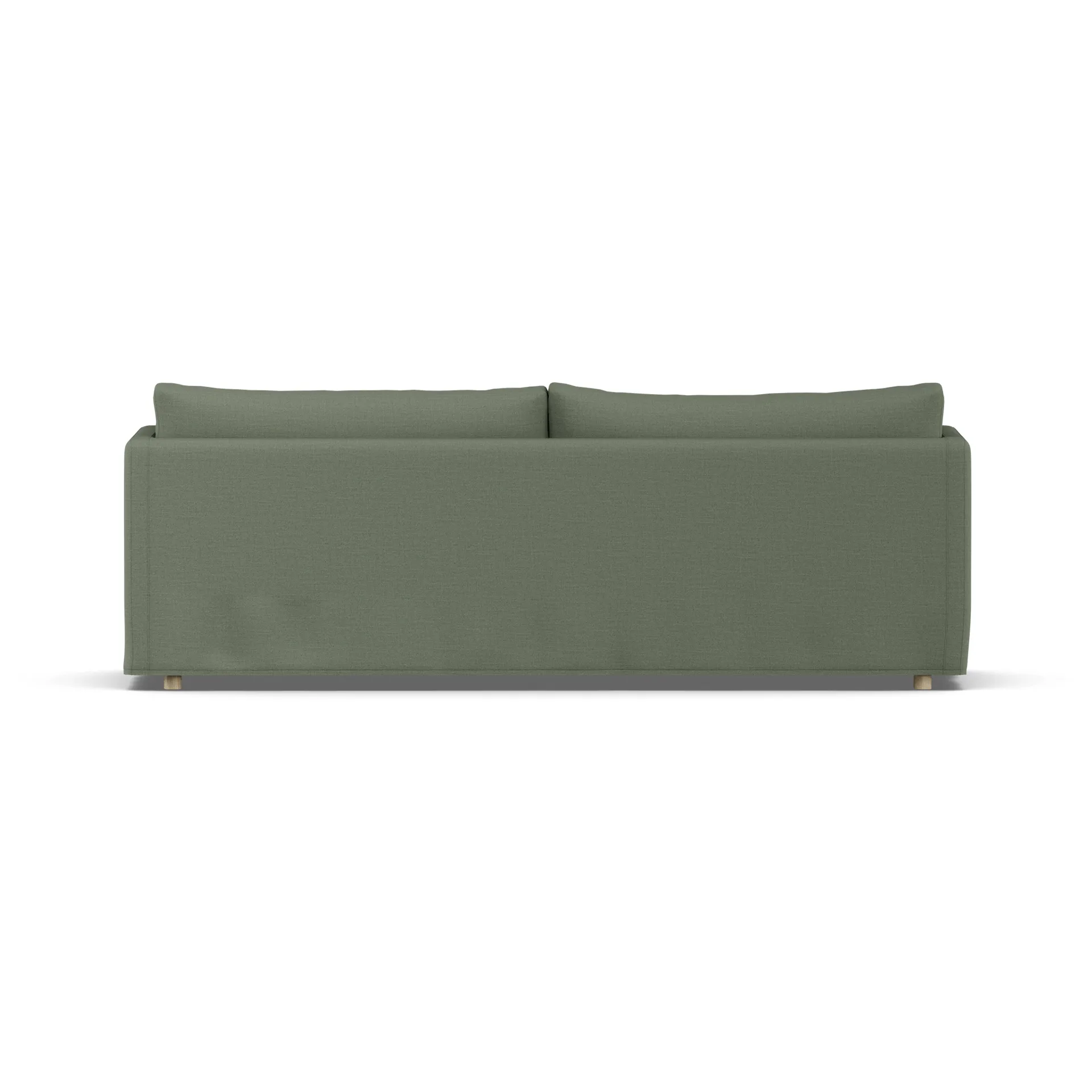 Linnevik sofa, Same Forest 6677-dąb olejowany na biało, 4-osobowa, z falbaną 1898