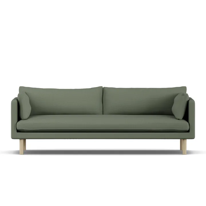 Linnevik sofa - Same Forest 6677-dąb olejowany na biało, 4-osobowa - 1898