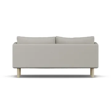 Linnevik sofa - Same Grey 6673-dąb olejowany na biało, 2-osobowa, bez falbany - 1898