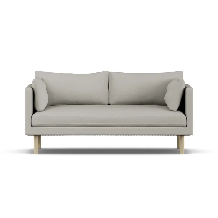 Linnevik sofa - Same Grey 6673-dąb olejowany na biało, 2-osobowa - 1898