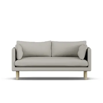 Linnevik sofa - Same Grey 6673-dąb olejowany na biało, 2-osobowa - 1898
