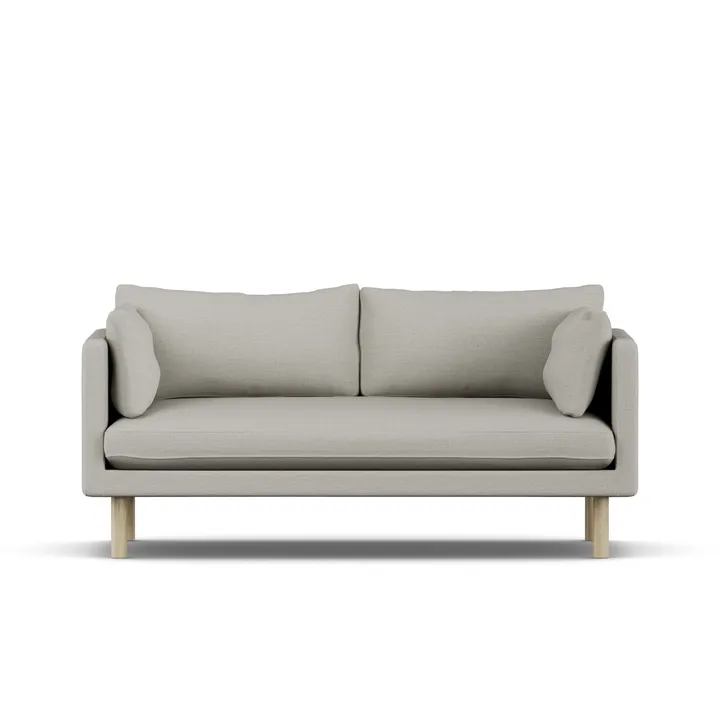 Linnevik sofa - Same Grey 6673-dąb olejowany na biało, 2-osobowa - 1898